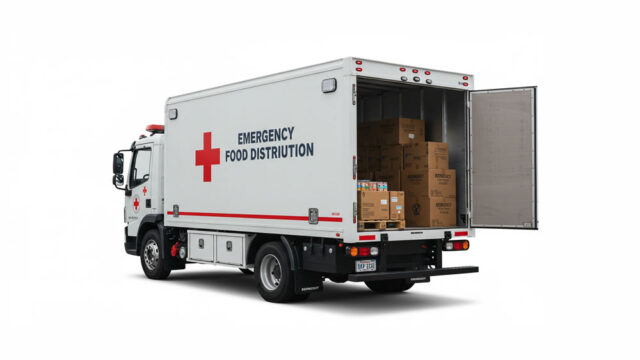 Emergency Food Distribution Truck-2